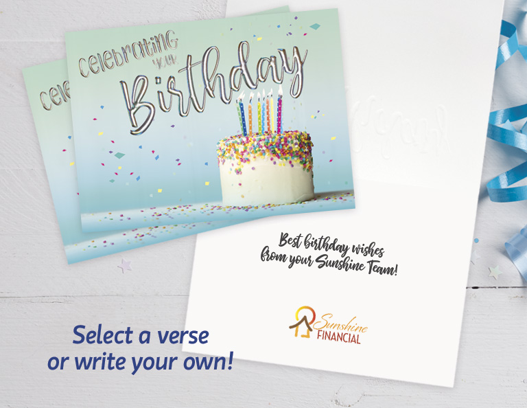Custom Verse Birthday